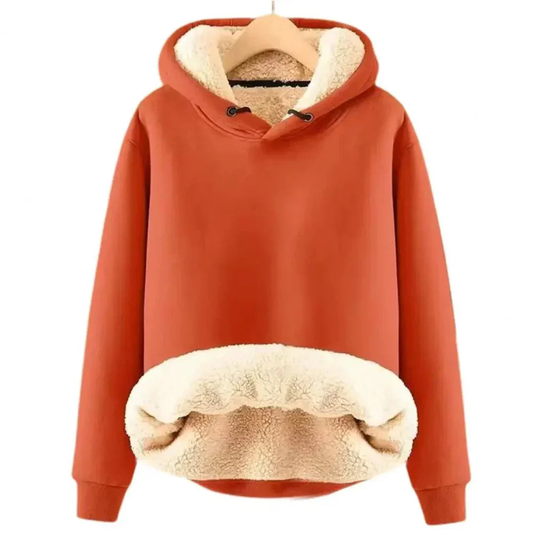 Women's Fleece Lined Hoodie Soft Warm - Vonnera