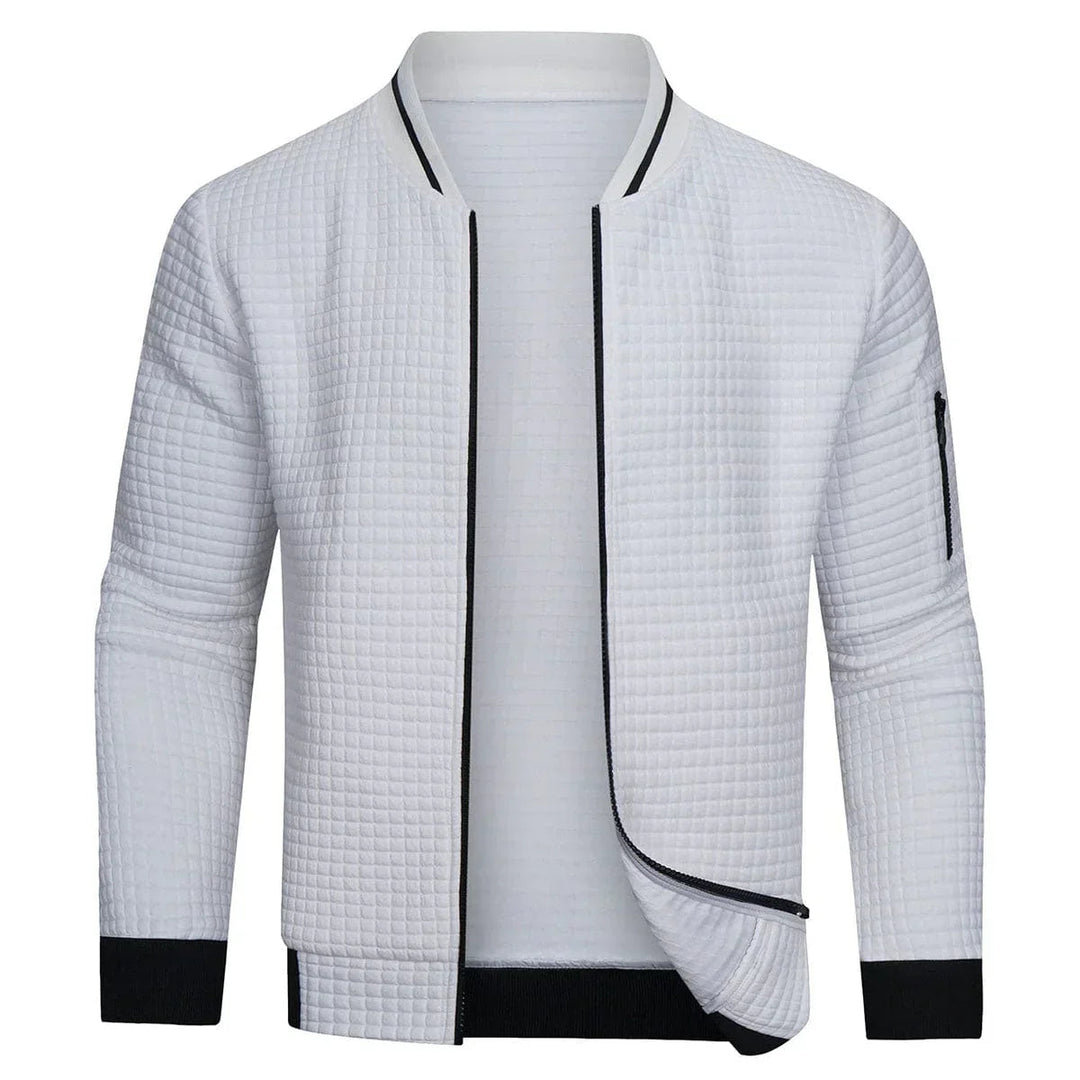 Men's Zip-Up Sweater Warm