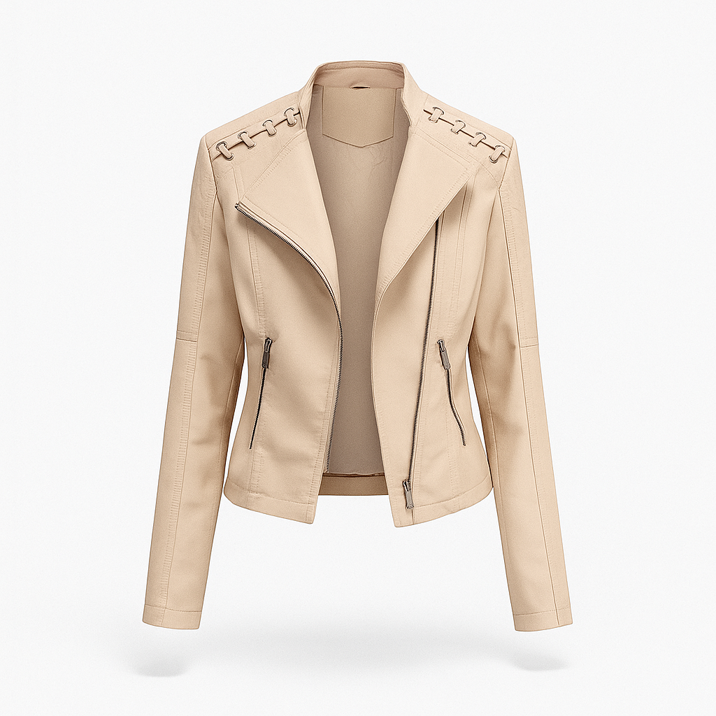 Women's Lambskin Jacket Autumn - Vonnera