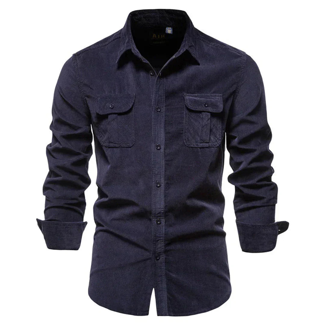 Men's Corduroy Shirt Classic - Vonnera