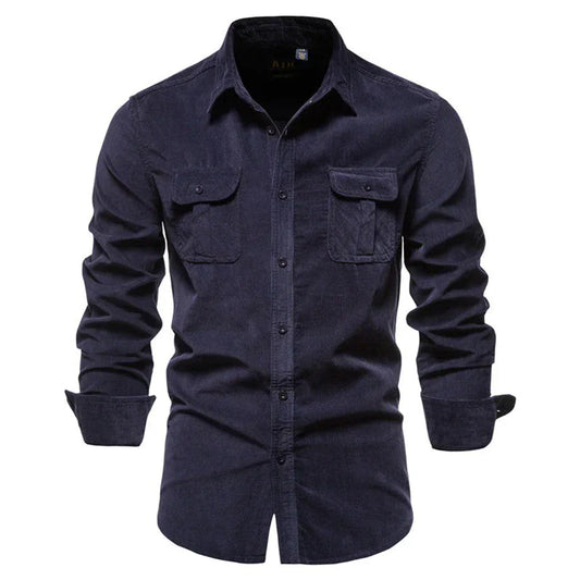 Men's Corduroy Shirt Classic - Vonnera