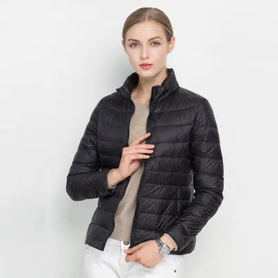 Women's Lightweight Down Jacket Urban Style - Vonnera