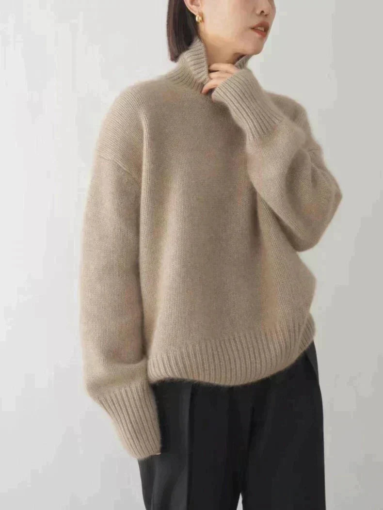 Chloe™ | Sweater With High Collar