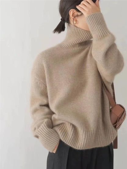 Women's Turtleneck Oversized Sweater