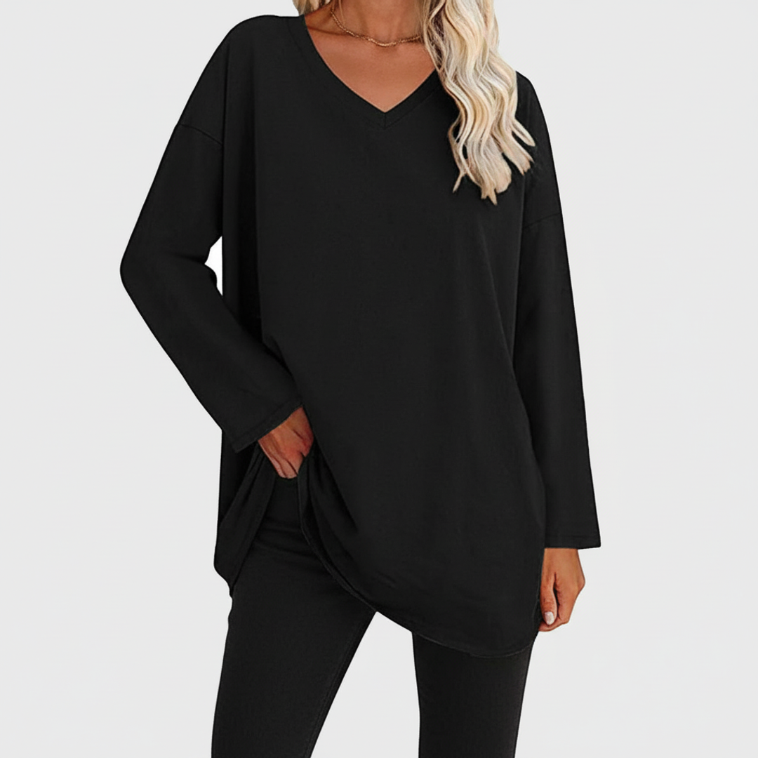Women's Long Sleeve Tunic - Vonnera