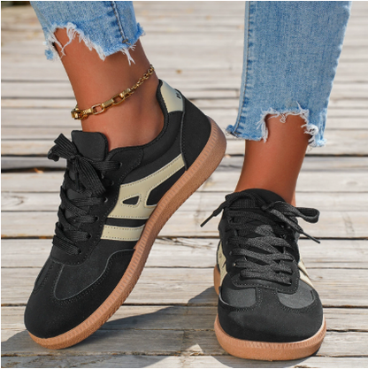 Loravelle Women's Orthopedic Suede Sneakers