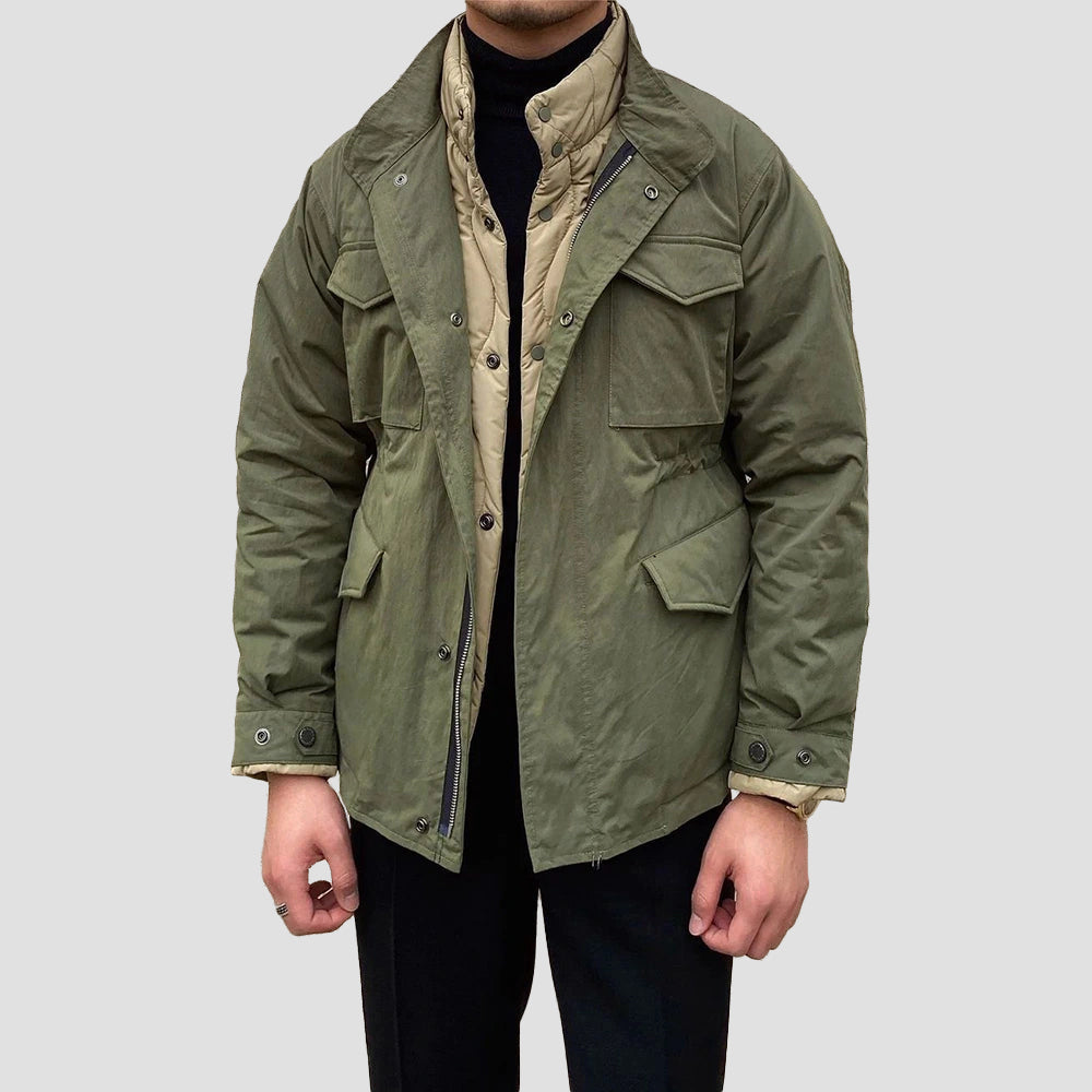 Lorenzo Vitali Men's Vintage Work Jacket - Vonnera