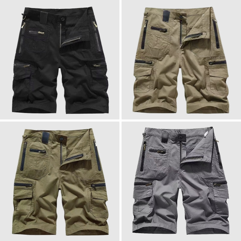 Men's Cargo Shorts Multi Pocket Design