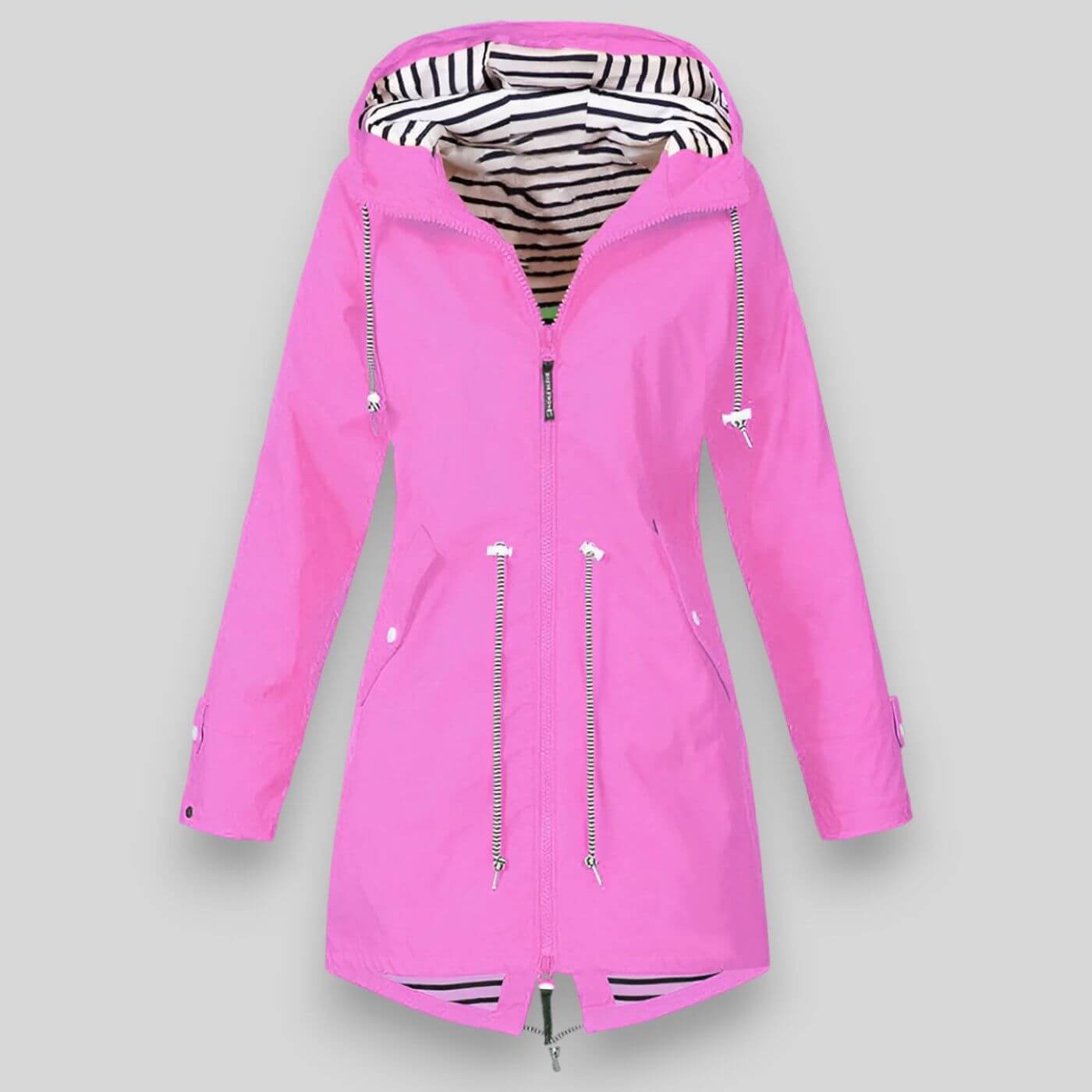 Women's Hooded Jacket Drawstring