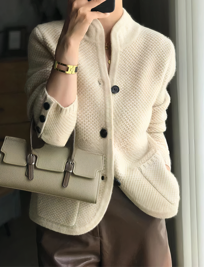 Women's Cashmere Cardigan Button Front - Vonnera