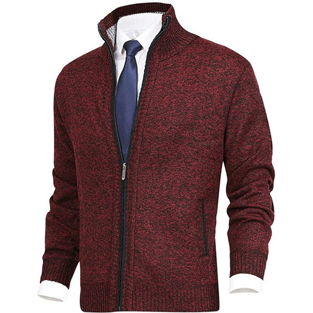 Men's Fleece Zip Vest Warm Lightweight