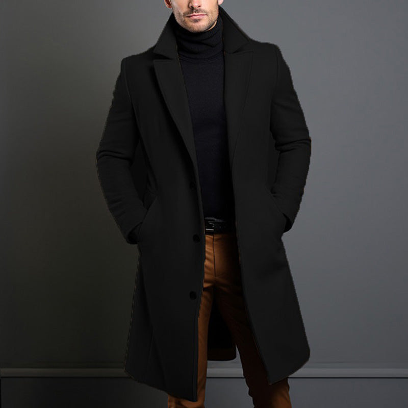 Men's Wool Blend Coat