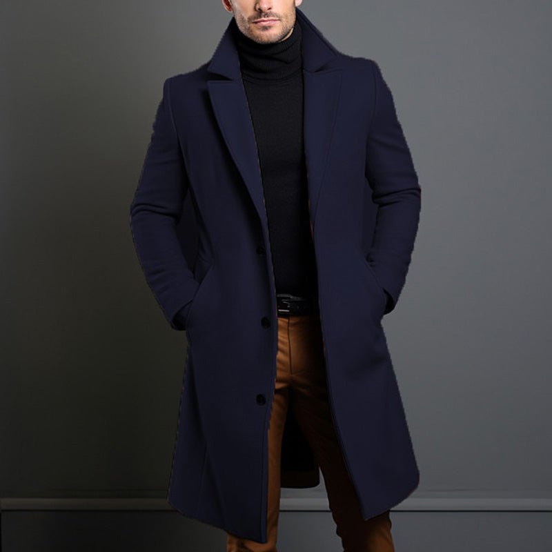 Men's Wool Blend Coat