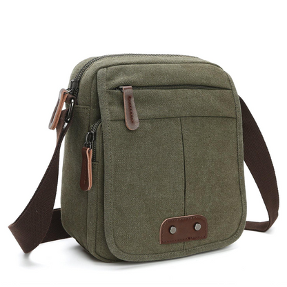 Eloy Unisex Canvas Shoulder Bag - Vonnera