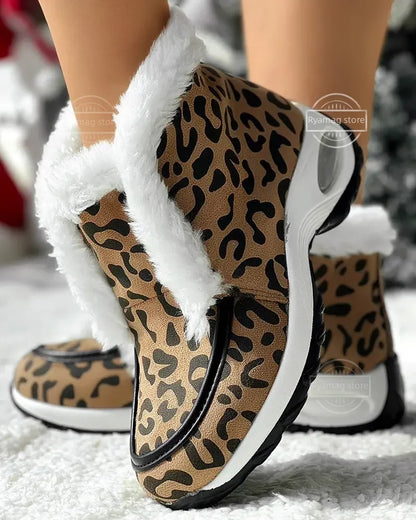 Vegan Leather Ankle Boots