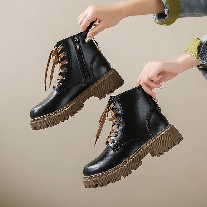 Lined Combat Boots