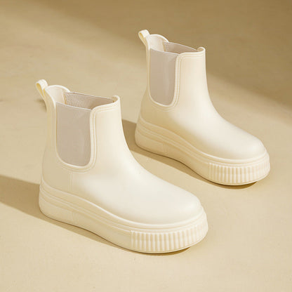 Women's Elastic Ankle Boots Platform Style