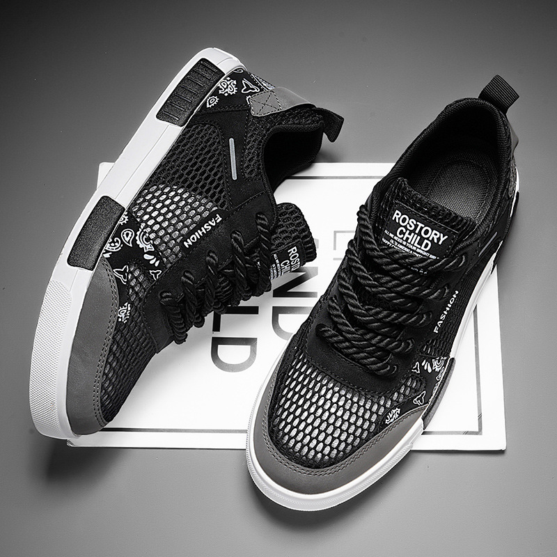 Men's Jordan Sneakers Breathable Mesh White