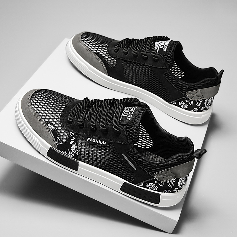 Men's Jordan Sneakers Breathable Mesh White