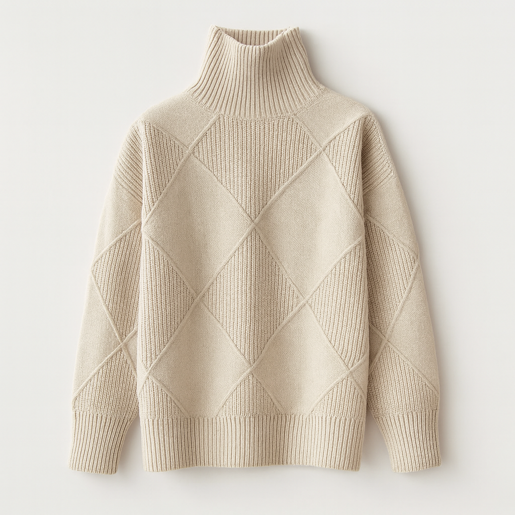 Women's Soft Cashmere Winter Sweater - Vonnera