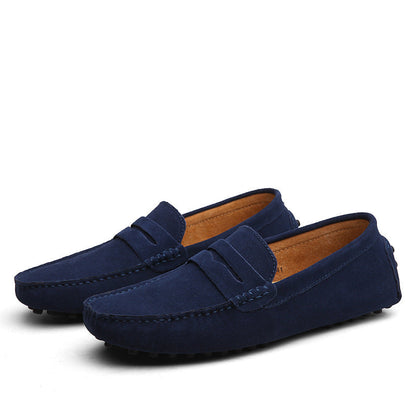 Hugo Men's Leather Loafers Brown