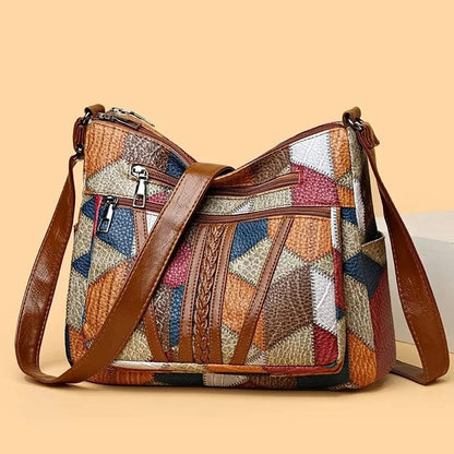 Omelia Women's Leather Utility Shoulder Bag - Vonnera