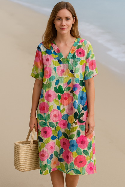 Women's Floral Comfort Dress