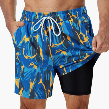 Men's Board Shorts Mesh Lining Pockets