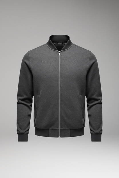 Men's Bomber Jacket High Collar - Vonnera