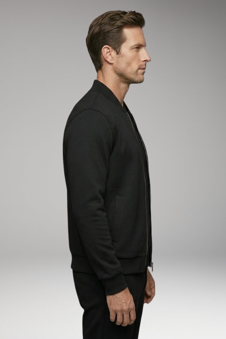 Men's Bomber Jacket Modern Cut Practical Pockets