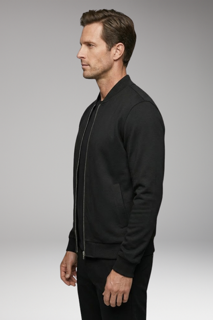 Men's Bomber Jacket Modern Cut Practical Pockets