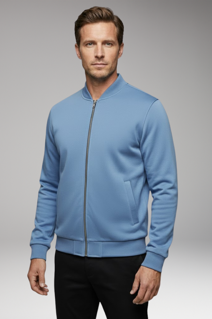 Men's Bomber Jacket Modern Cut Practical Pockets