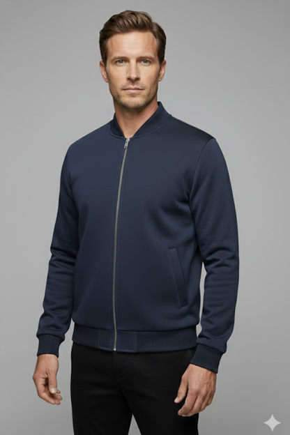 Men's Bomber Jacket Modern Cut Practical Pockets