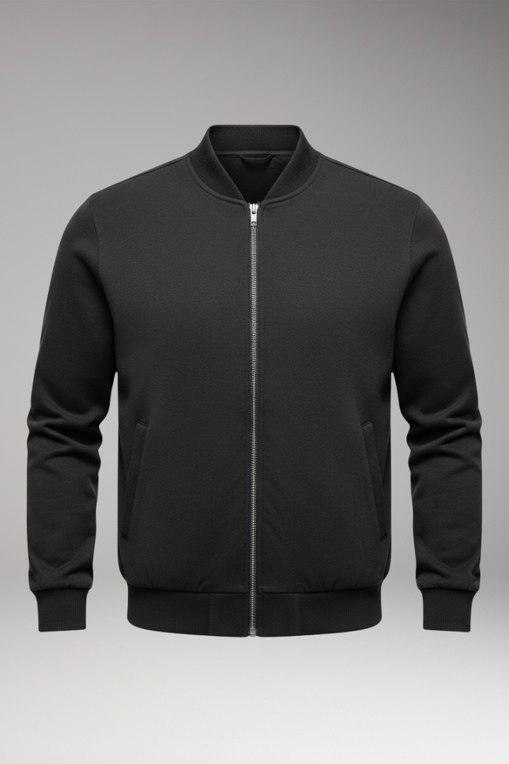 Men's Bomber Jacket Modern Cut Practical Pockets - Vonnera