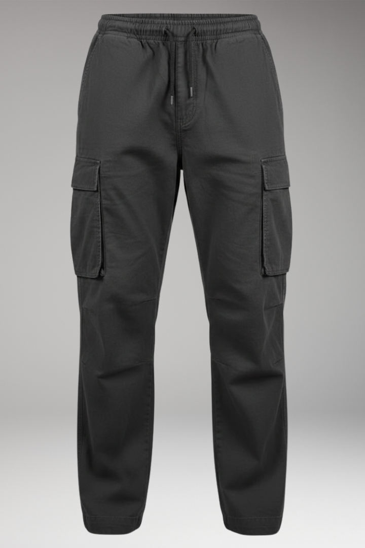Men's Cargo Pants Elastic Waistband 6 Pockets - Vonnera