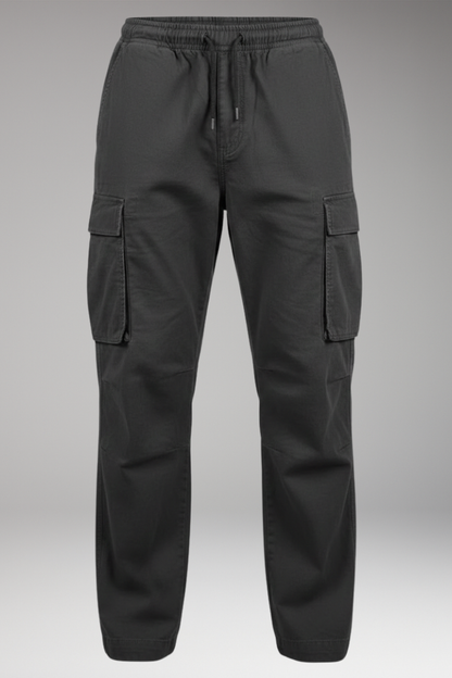 Men's Cargo Pants Elastic Waistband 6 Pockets - Vonnera