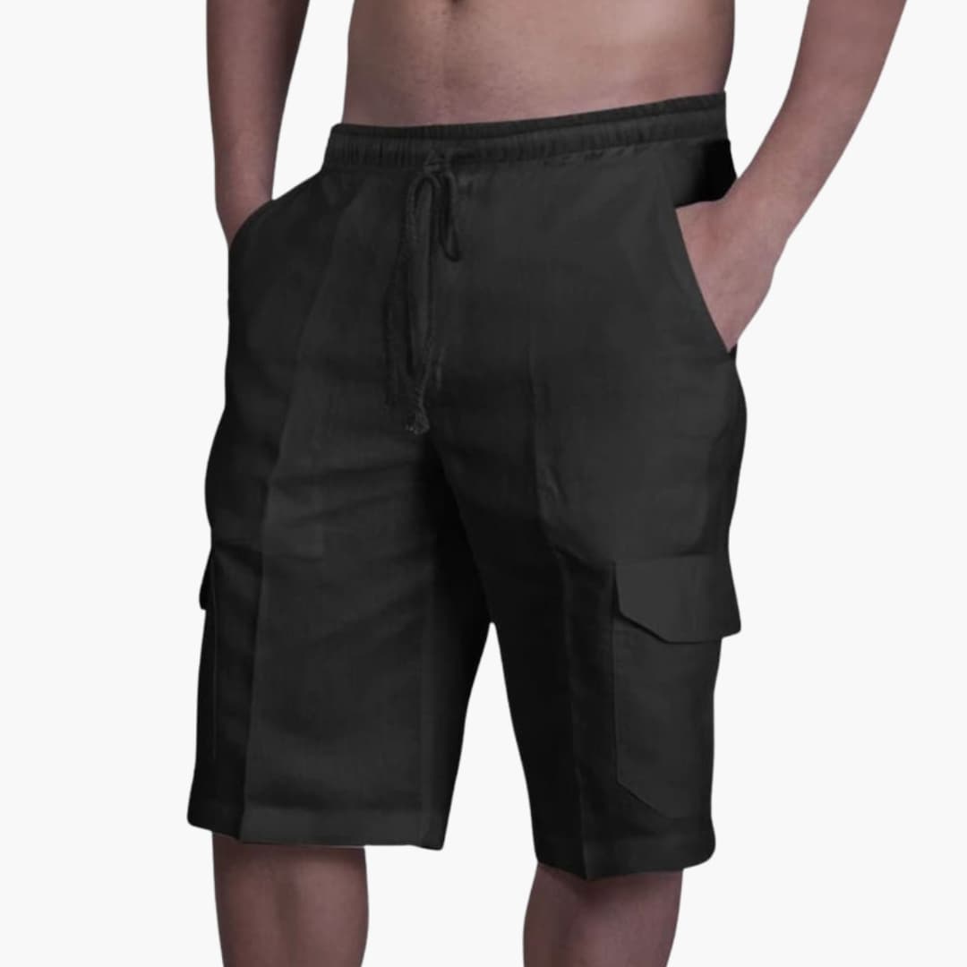 Men's Cargo Shorts Drawstring Multi Pocket