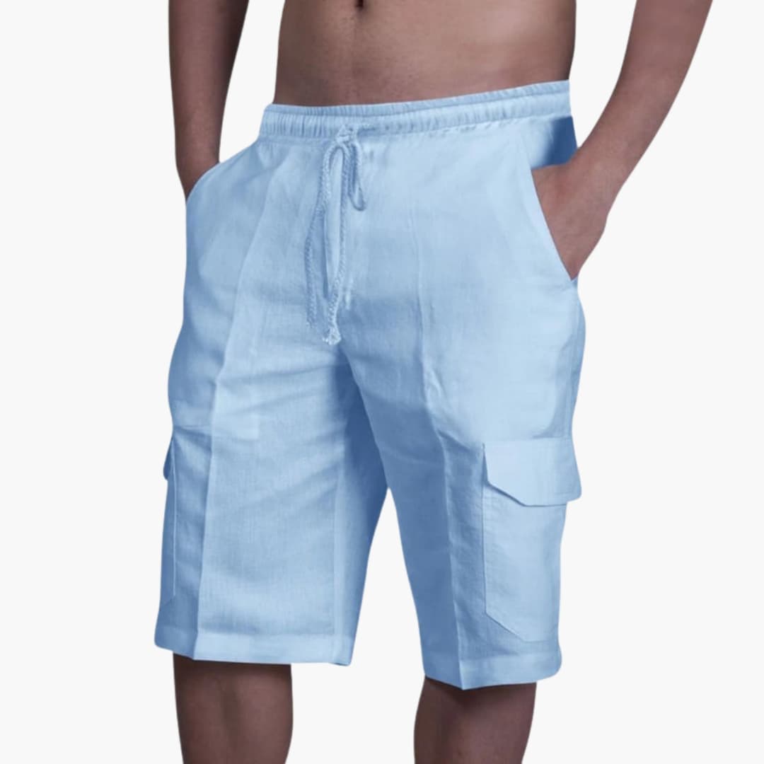 Men's Cargo Shorts Drawstring Multi Pocket