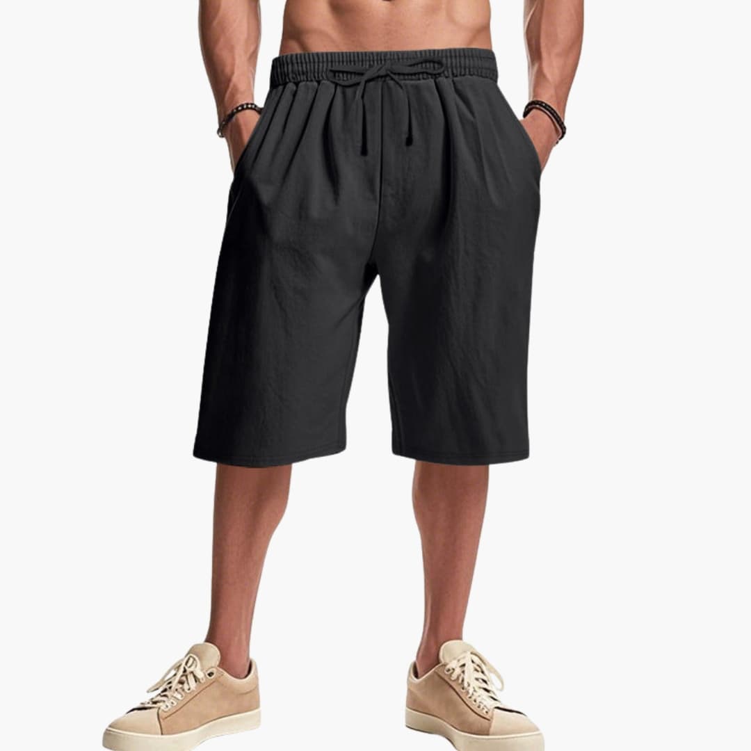 Men's Cargo Shorts Elastic Waist Multi-Pocket - Vonnera