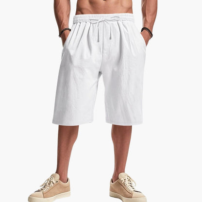 Men's Cargo Shorts Elastic Waist Multi-Pocket