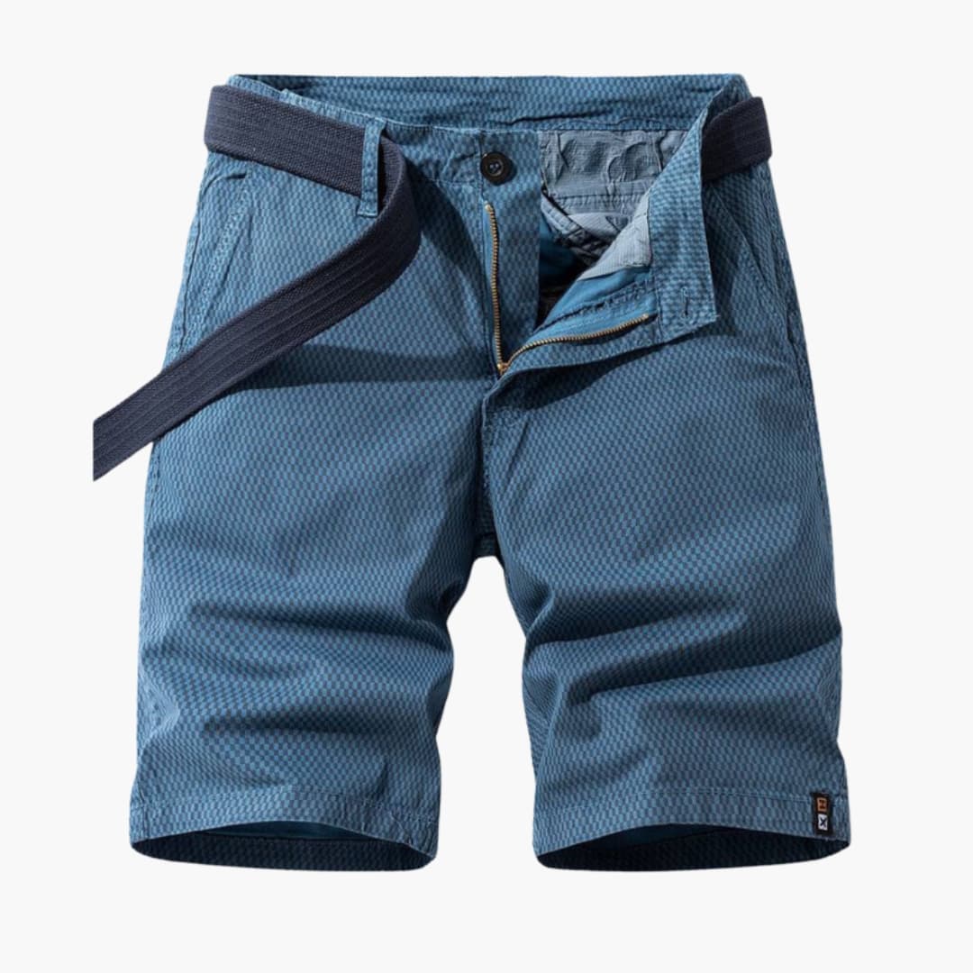 Men's Cargo Shorts Elastic Waistband Multiple Pockets - Vonnera