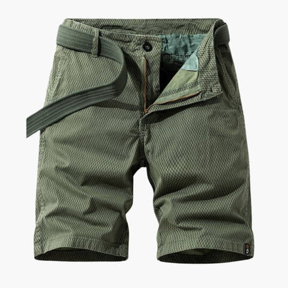 Men's Cargo Shorts Elastic Waistband Multiple Pockets