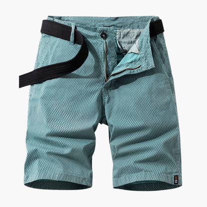 Men's Cargo Shorts Elastic Waistband Multiple Pockets