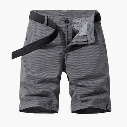 Men's Cargo Shorts Elastic Waistband Multiple Pockets