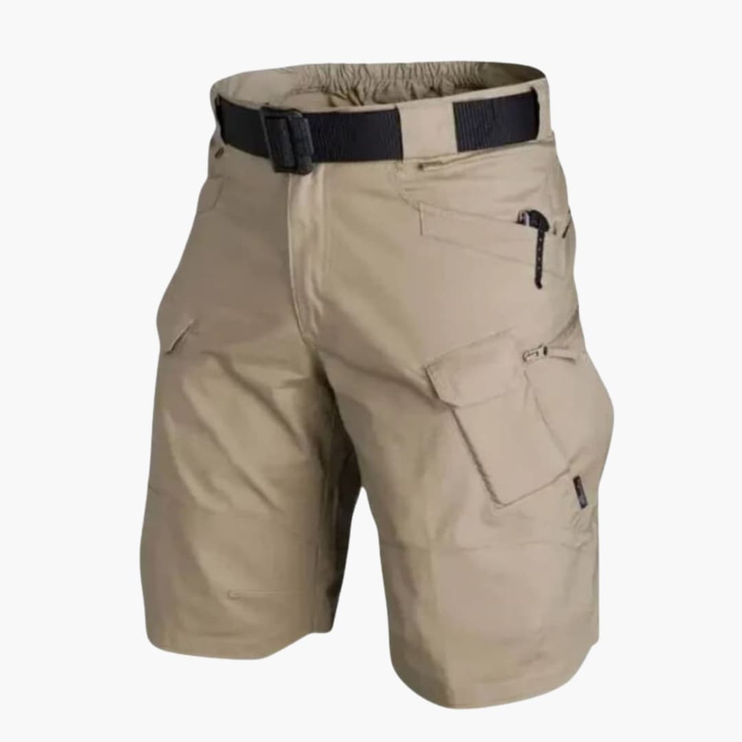 Men's Cargo Shorts Zip Pockets Adjustable Waist - Vonnera