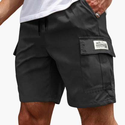 Men's Cargo Shorts Adjustable Waist Multiple Pockets - Vonnera