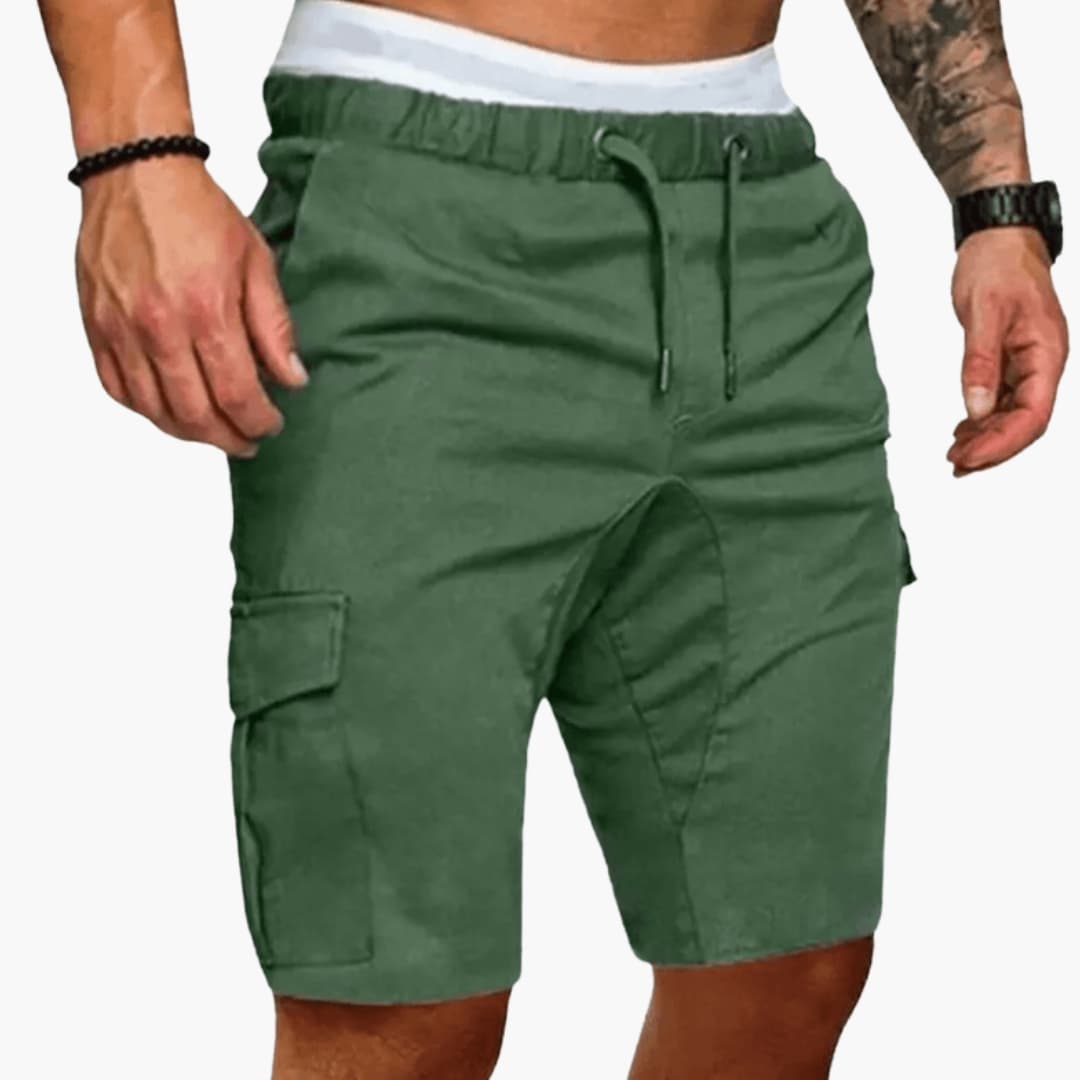 Men's Cargo Shorts Loose Fit Multiple Pockets - Vonnera