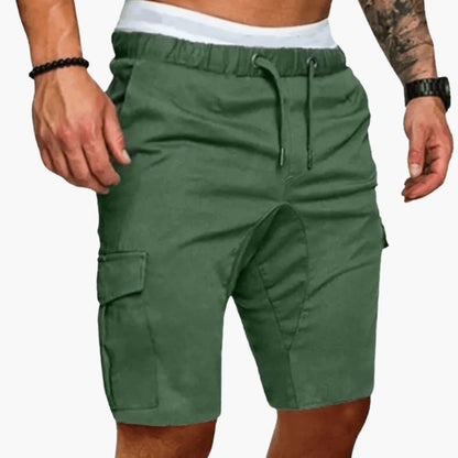 Men's Cargo Shorts Loose Fit Multiple Pockets - Vonnera