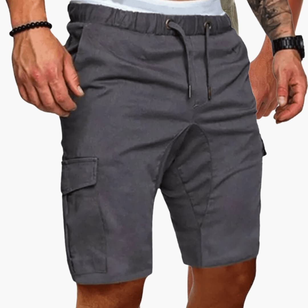 Men's Cargo Shorts Loose Fit Multiple Pockets