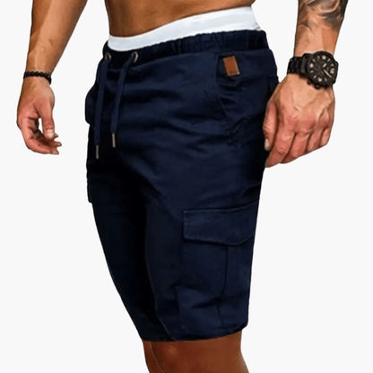 Men's Cargo Shorts Loose Fit Multiple Pockets